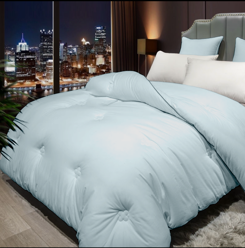 FLORÉ Over-Sized Eucalyptus Cooling Comforter Set