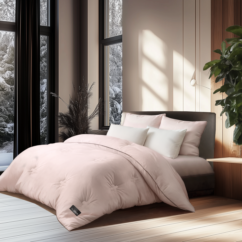 The FLORÉ Premium Over Sized Summer Eucalyptus Comforter Set