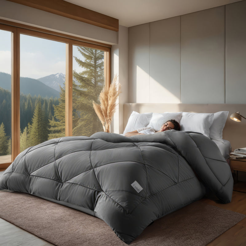 DÍA Over-Sized Eucalyptus Comforter Set