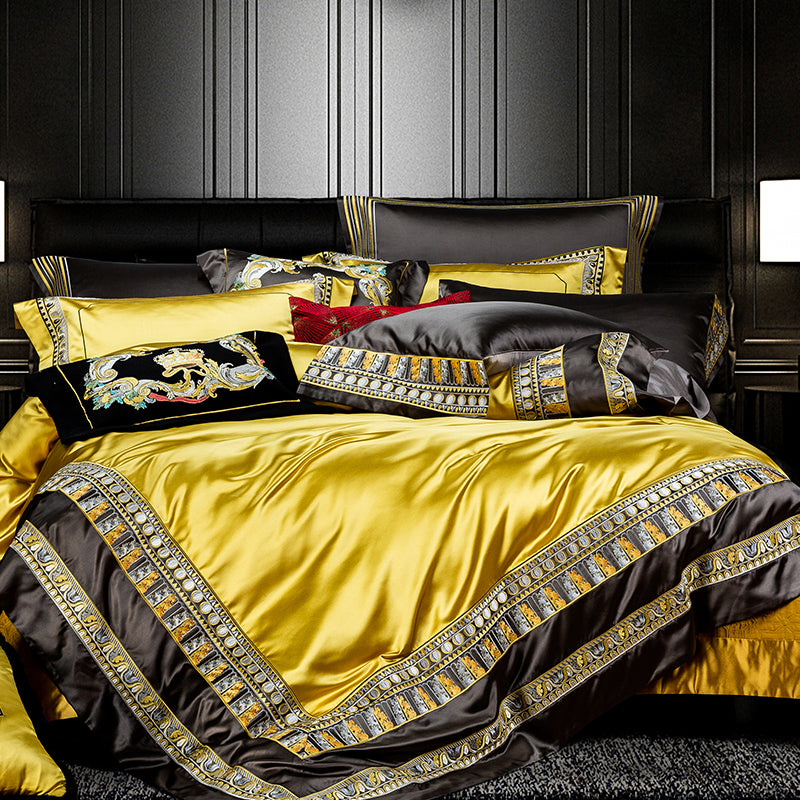 Lambda Lux Sateen Bedding Set